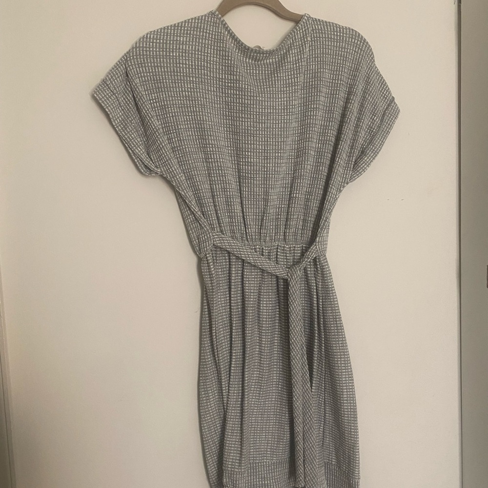 Grey cotton dress